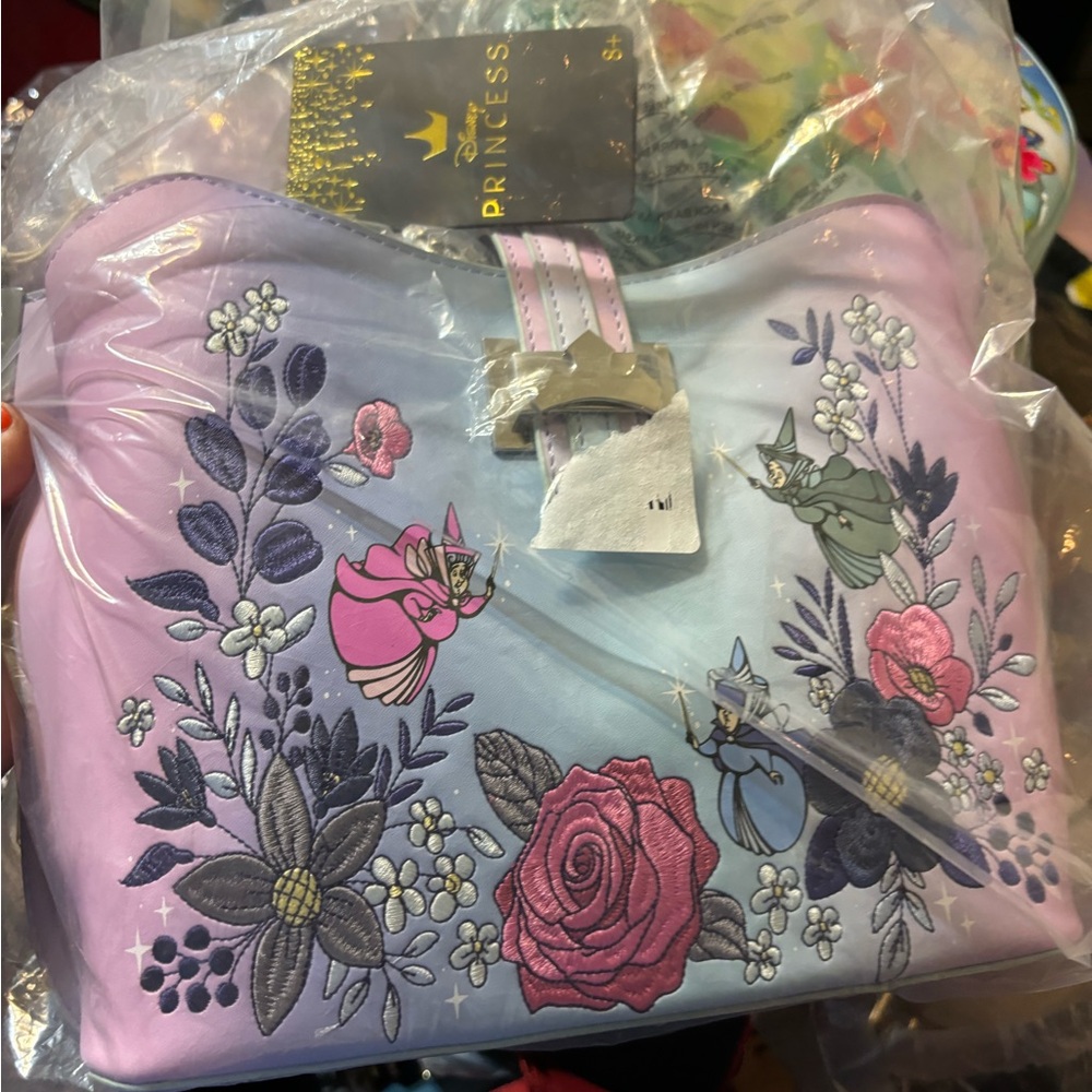 Loungefly Disney Sleeping Beauty Crossbody - image 1